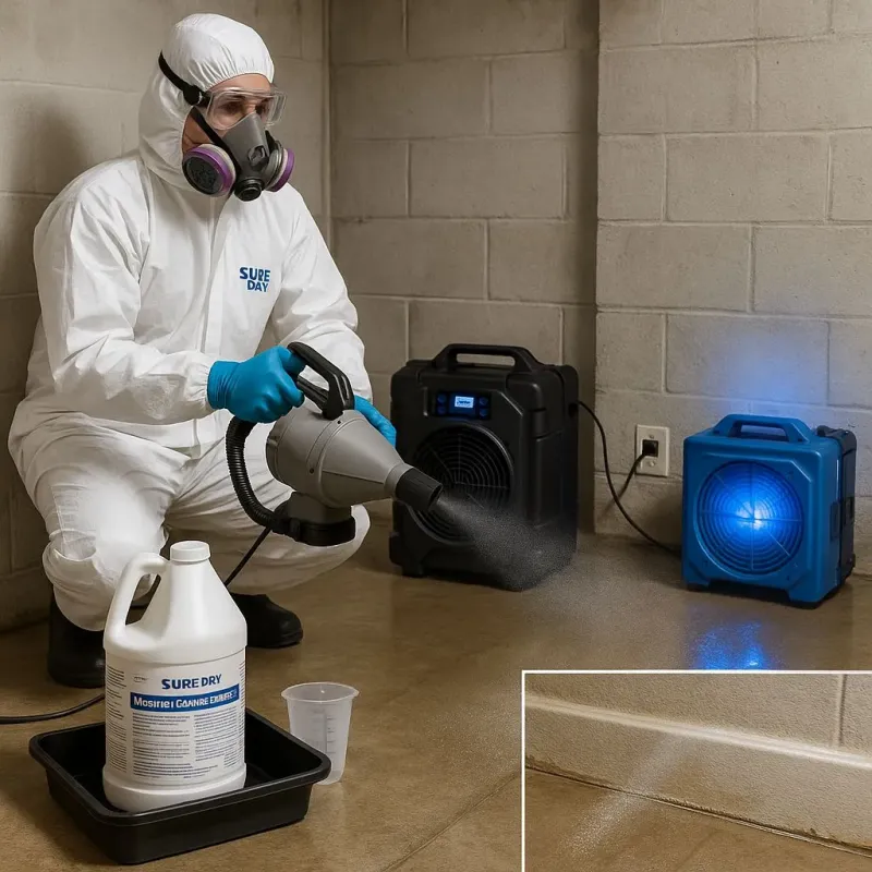 Sanitization and Odor Removal process in Henry, IL