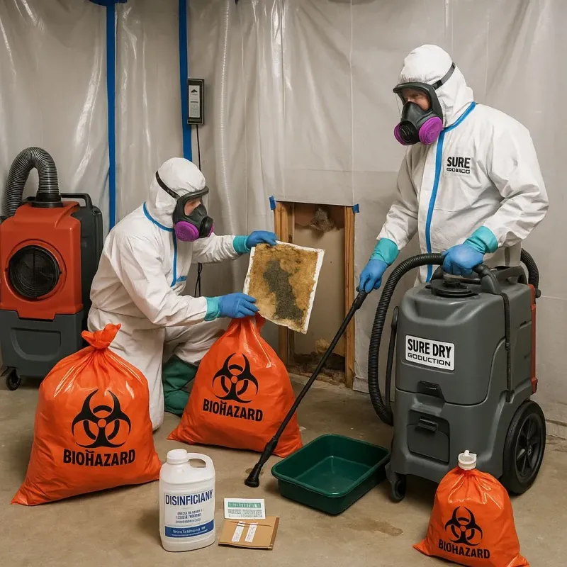 Contaminated Water Handling Protocols process in Henry, IL